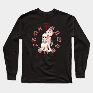 Baby Girl Zodiac Taurus Long Sleeve T-Shirt